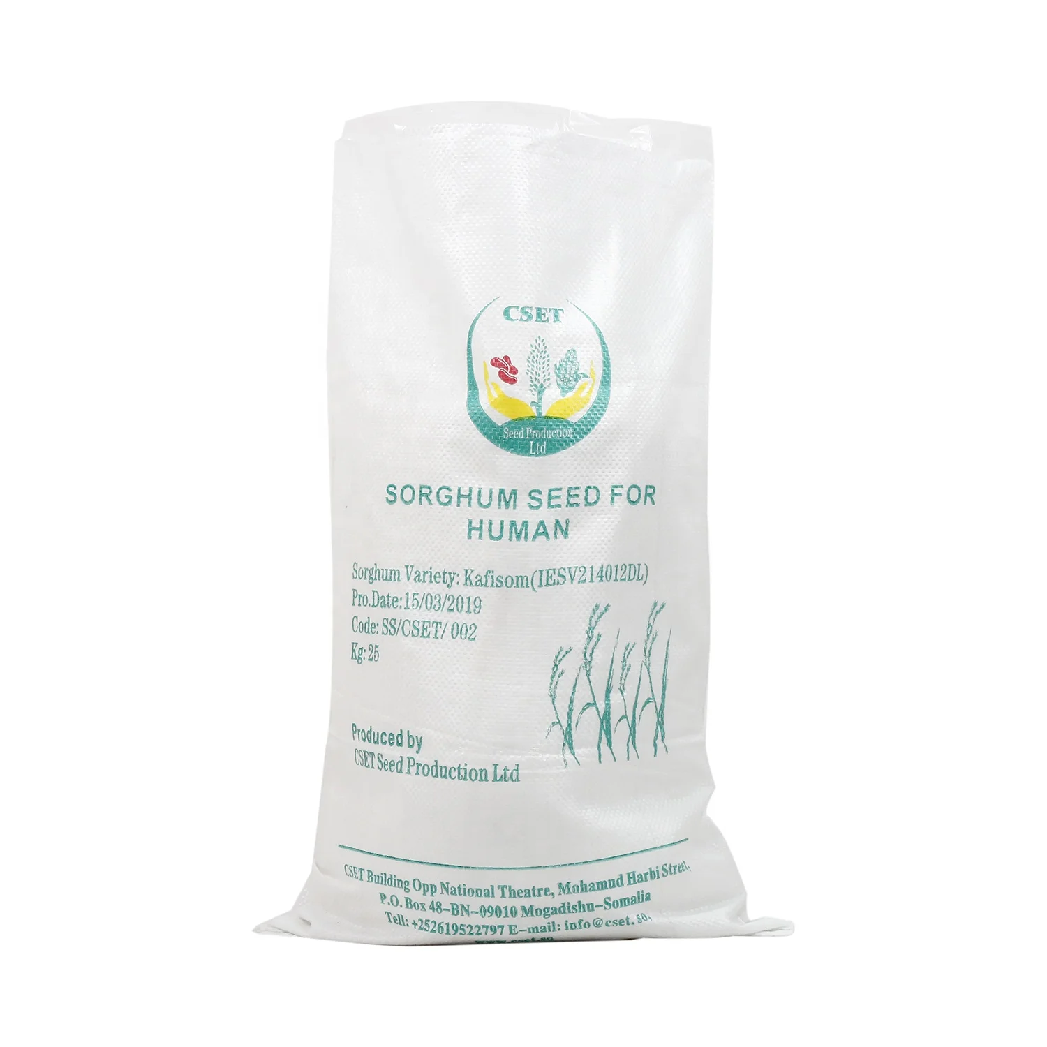 
Factory Customized 25kg, 50kg White Plastic PP Woven Chemical Resistances Bag for Powder, Fertilizer, Rice, Sugar, Flour, Cement 