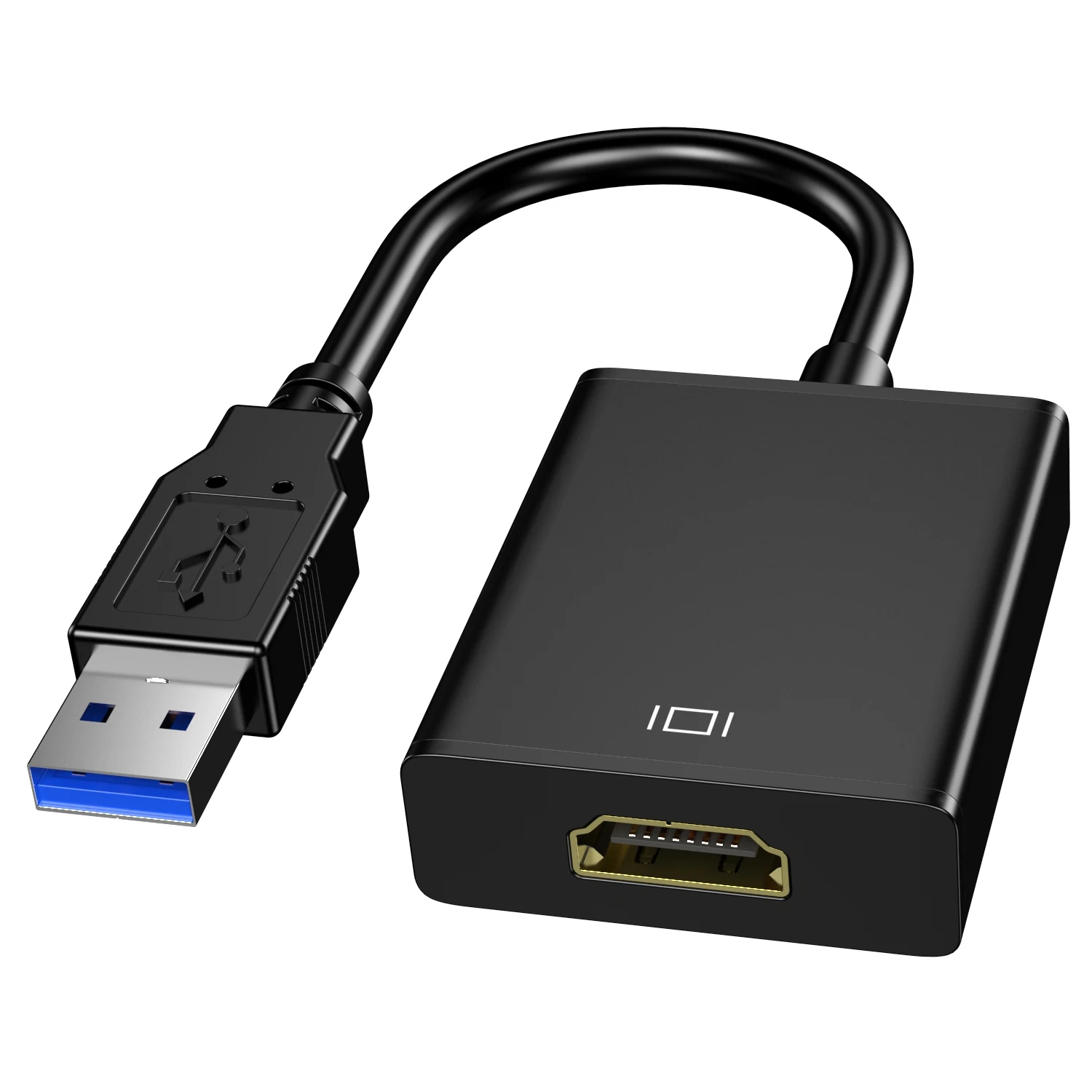 High quality USB to HDMI Adapter, USB 3.0/2.0 to HDMI for Multiple Monitors 1080P Compatible with Windows XP/7/8/10/11