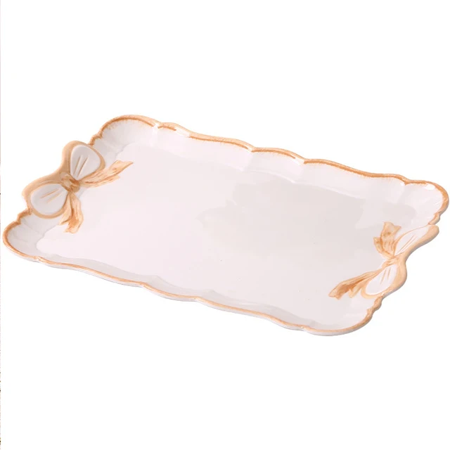 Factory direct sales Yiheng High cost performance Customized Melamine reliable quality Tray 100% Melamine Tray