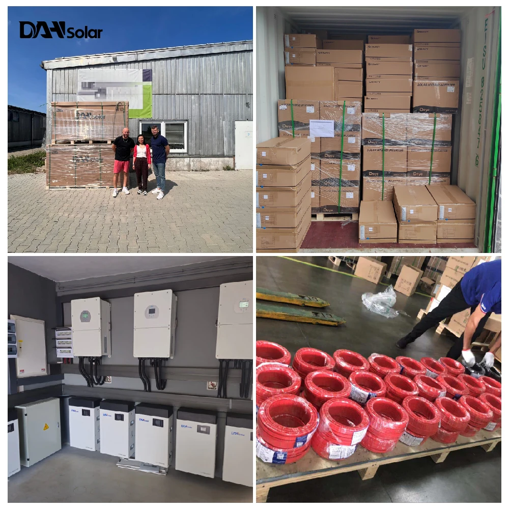 DAH Solar Panels and Power Stations 5kw 10kw Hybrid Sistema De Energia Solar 3.4kw