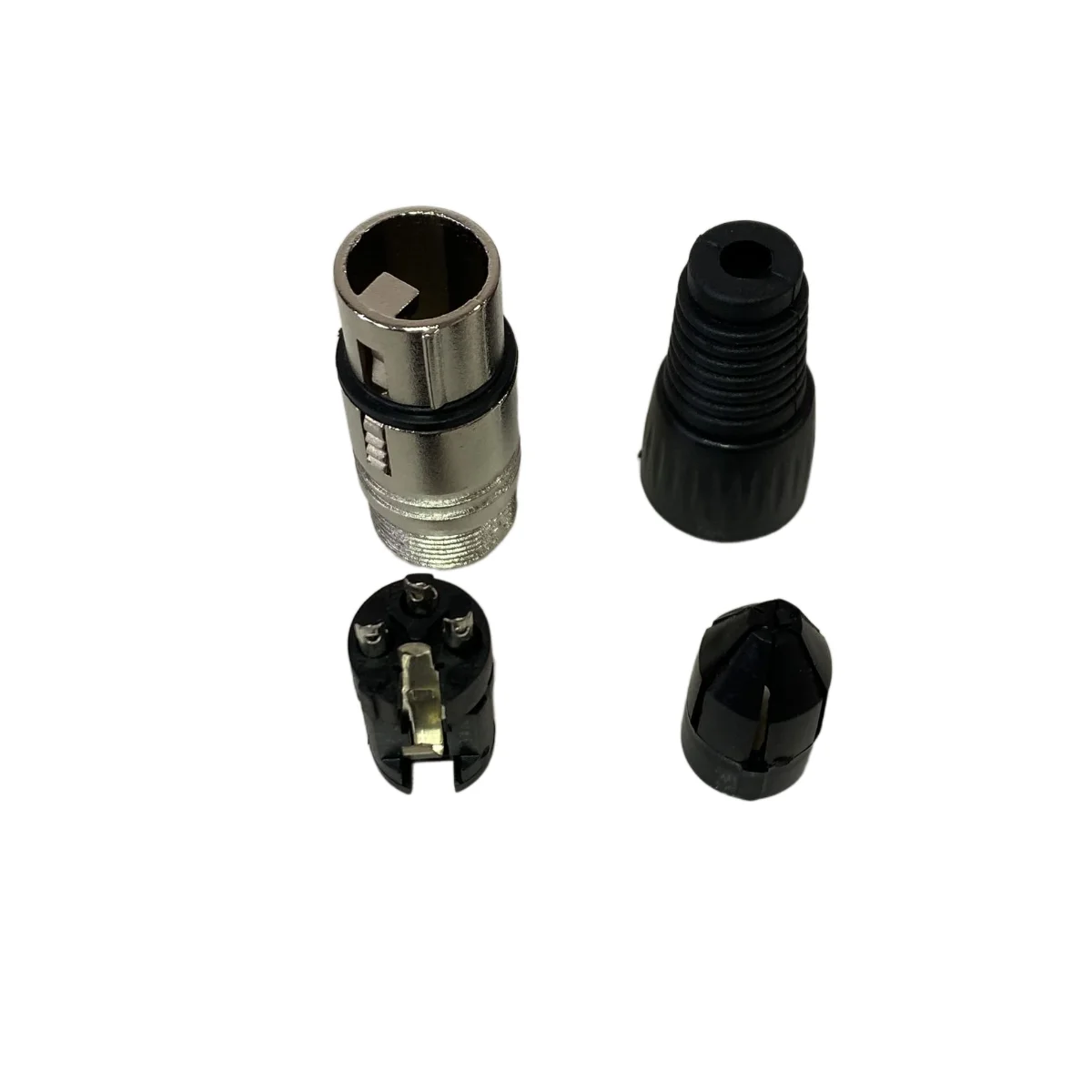 Factory Direct Sale Xlr Gold Plated Balanced Male And Female Plug For Mic Audio Connector Adapter