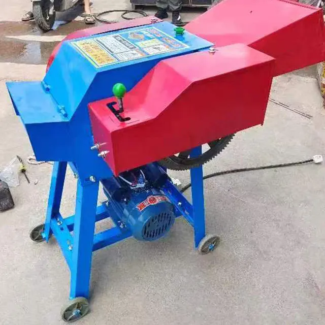 Mini Chaff Cutter Machine for Animal Feed - Grass, Silage, and Paddy Cutting
