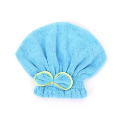 Strong Water Absorbent Quick Dry Microfiber Hat Hair Turban Wrapped Towel For Women