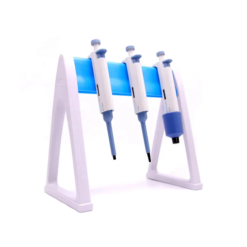 Laboratory Triangle Pipette Rack lastic Linear Stand Holds Up to 6 pipette holder Laboratory Pipette Stand