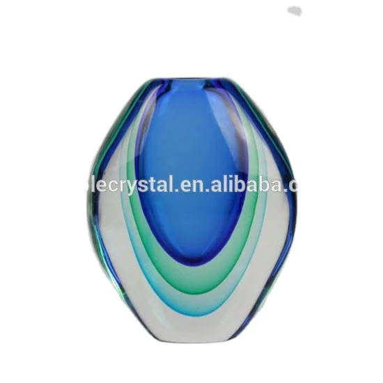 Новый дизайн, ваза из муранского стекла ручной работы