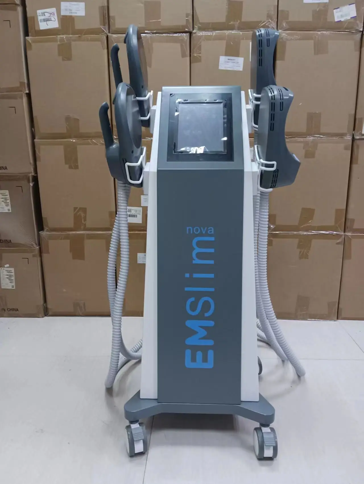 Emslim 4 Handles Rf Neo Emslim Rf Fems Body Slim Sculpting Muscle Stimulator Machine 4 Handles Emslim Nova