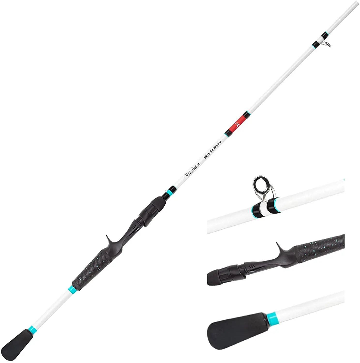 Hunthouse cheap custom long casting 1 section freshwater spinning fishing bass rod fishing rods china one section fishing rod