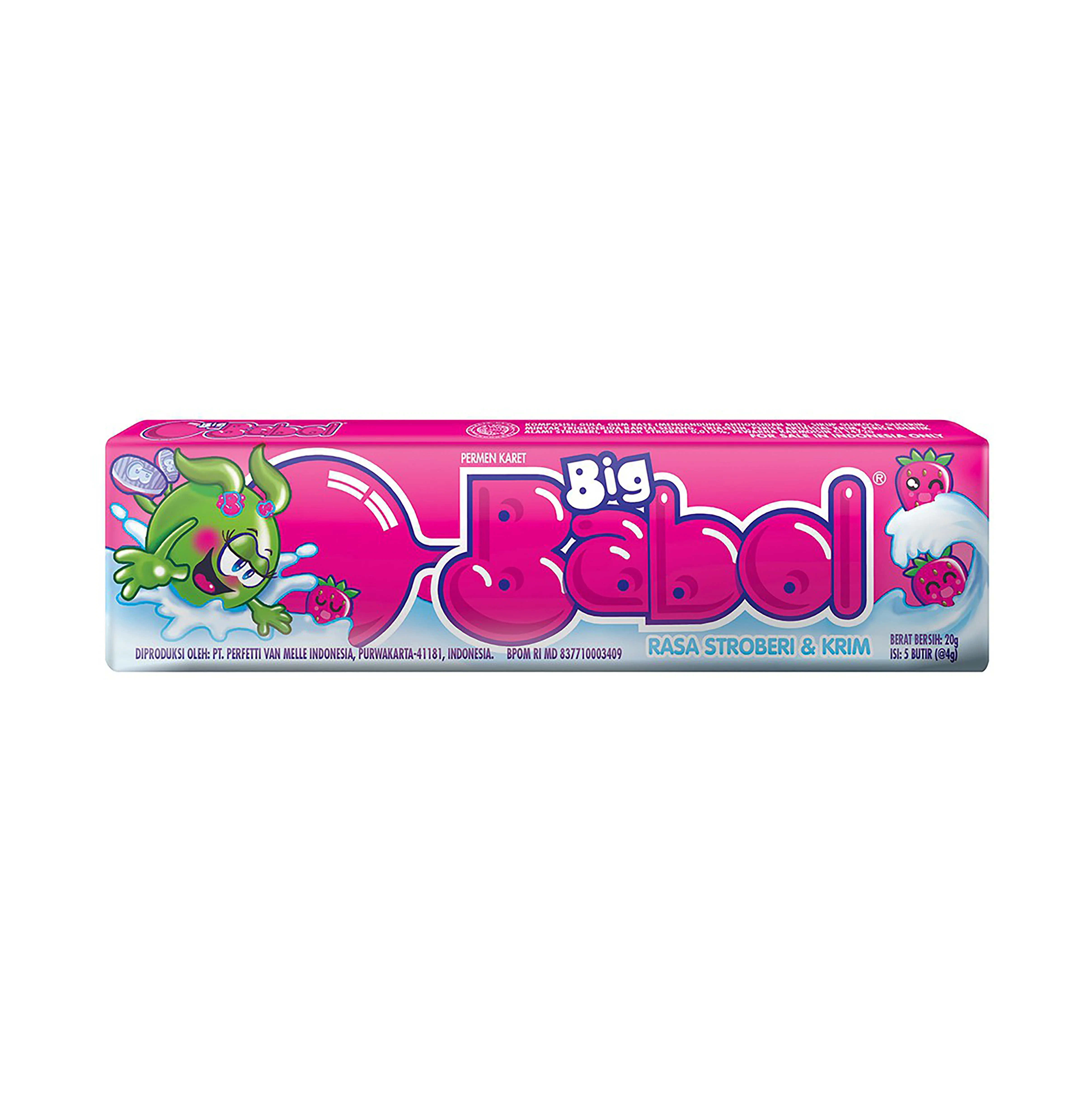 
Top Quality Big Babol Stick Strawberry 20x12pcs the best chewing gum 