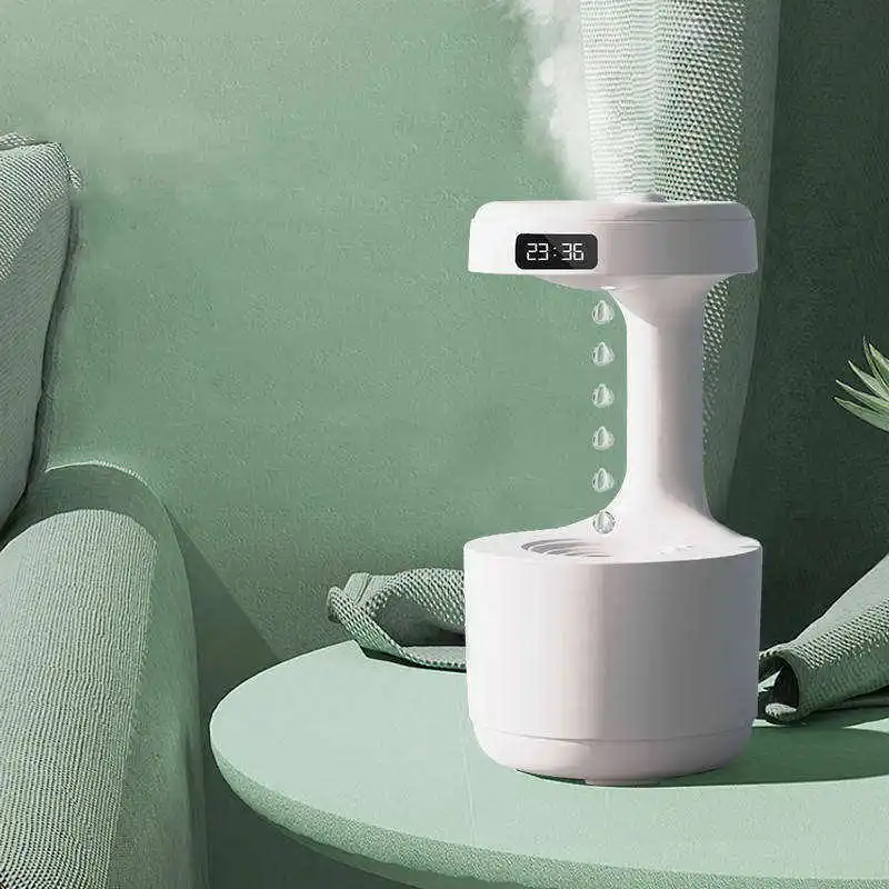 Newly Arrival Anti-gravity Water Droplet Humidifier Household 800ML USB Ultrasonic Aroma Diffuser Humidifier