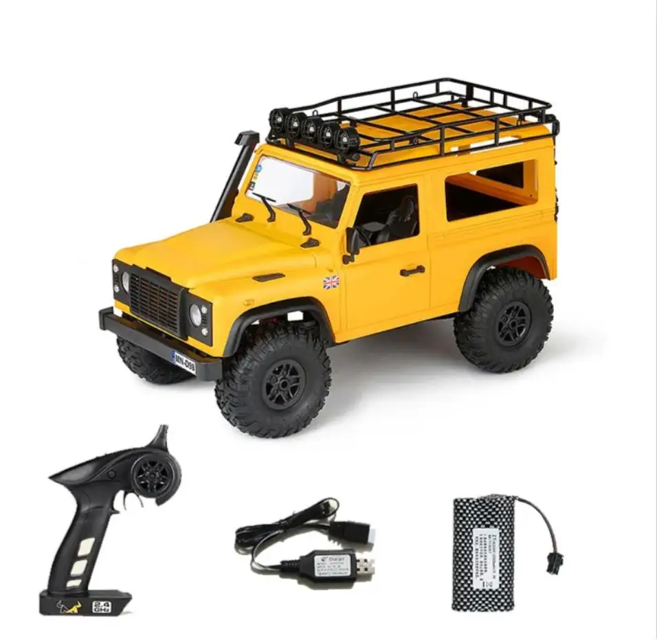 MN-98 2.4GHz 1/12 Scale RC 4x4 Jeeps Difender Hobby Model Off Road 4WD Remote Control Climbing RC Cars With Lights