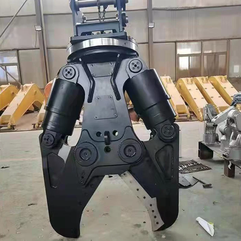 6-50T Excavator Shear Hydraulic Scrap Shear Cutting Steel Scrap Metal Sheet Demolition Shears For Excavator