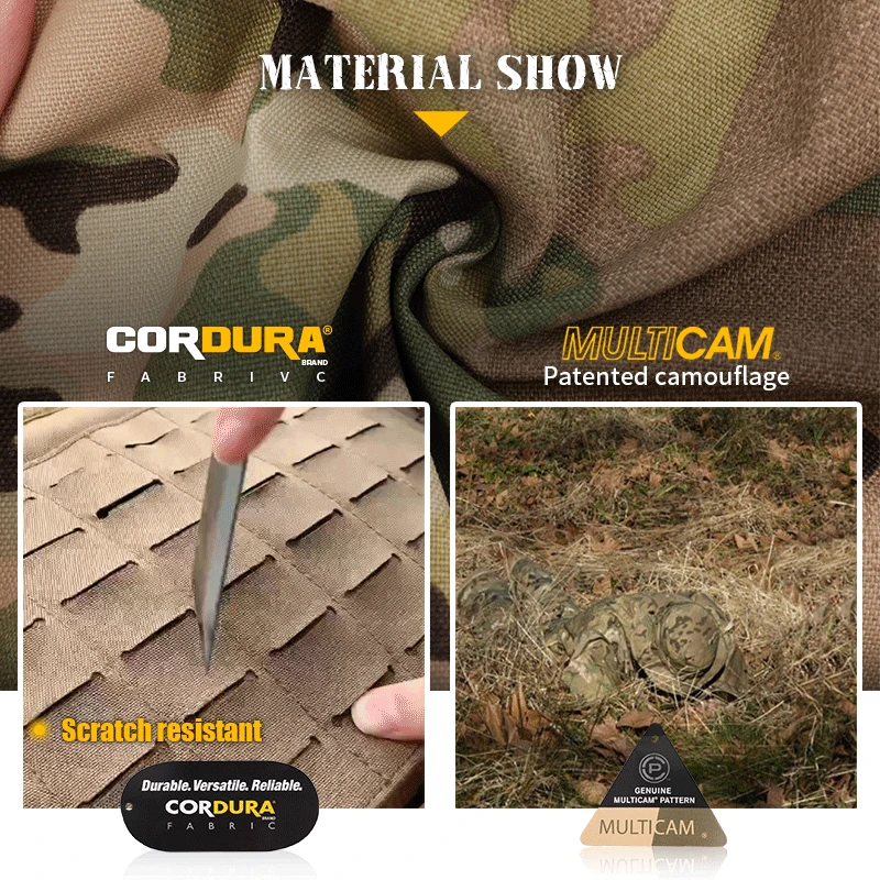 Emersongear 500D Cordura Нейлоновая тактическая спасательная сумка для боевых мешков многофункциональной