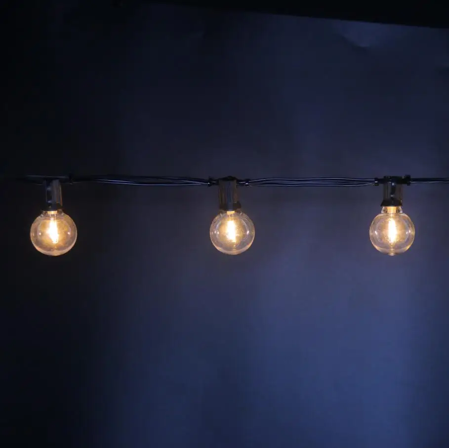 Commercial Grade Light String Led S14 G45 G40 Hanging Fix Sockets Connectable