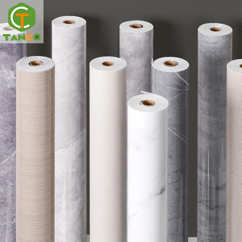 Wholesale 3d foam sheet self adhesive wallpaper pvc foam marble wall paper roll