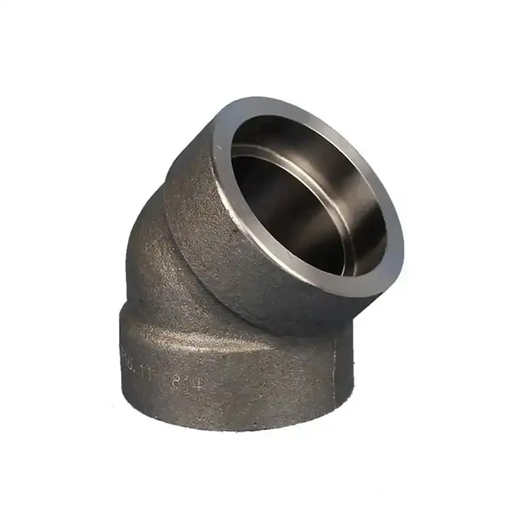 A105N ASME B16.11 Annealed Carbon Steel Forged Fitting Socket Welded Threaded Elbow