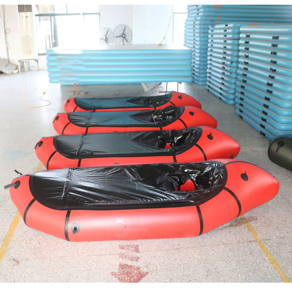 Легкая Надувная гребная лодка 420D из ТПУ белая