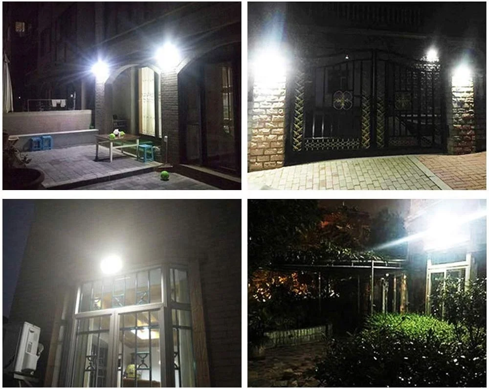 
30 LEDs PIR Motion Sensor 3 Modes COB split Solar Wall Lights for Garden Garage Pathway 