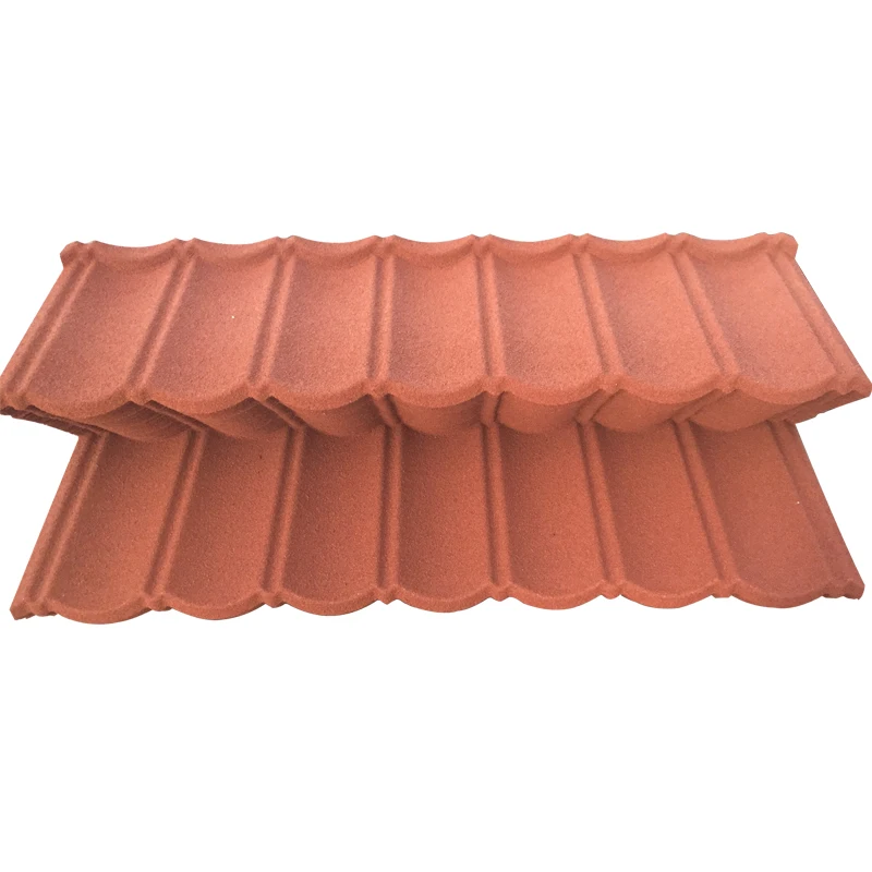 stone coated metal roofing shandong 4 metal roof stone coated shingles tile blue gerald stone coated roofing