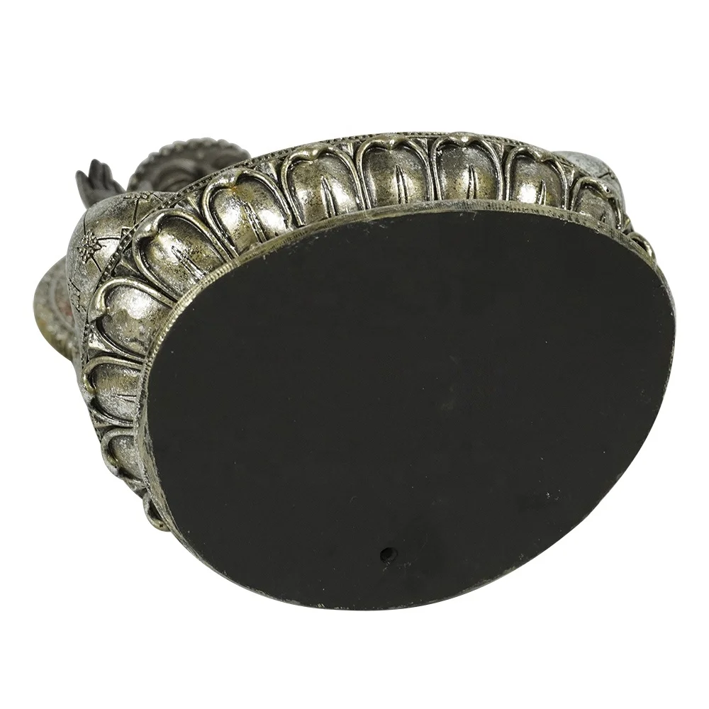 Hot sale inner heart peaceful Meditating Resin Sitting Thai buddha Statue for tabletop Decor