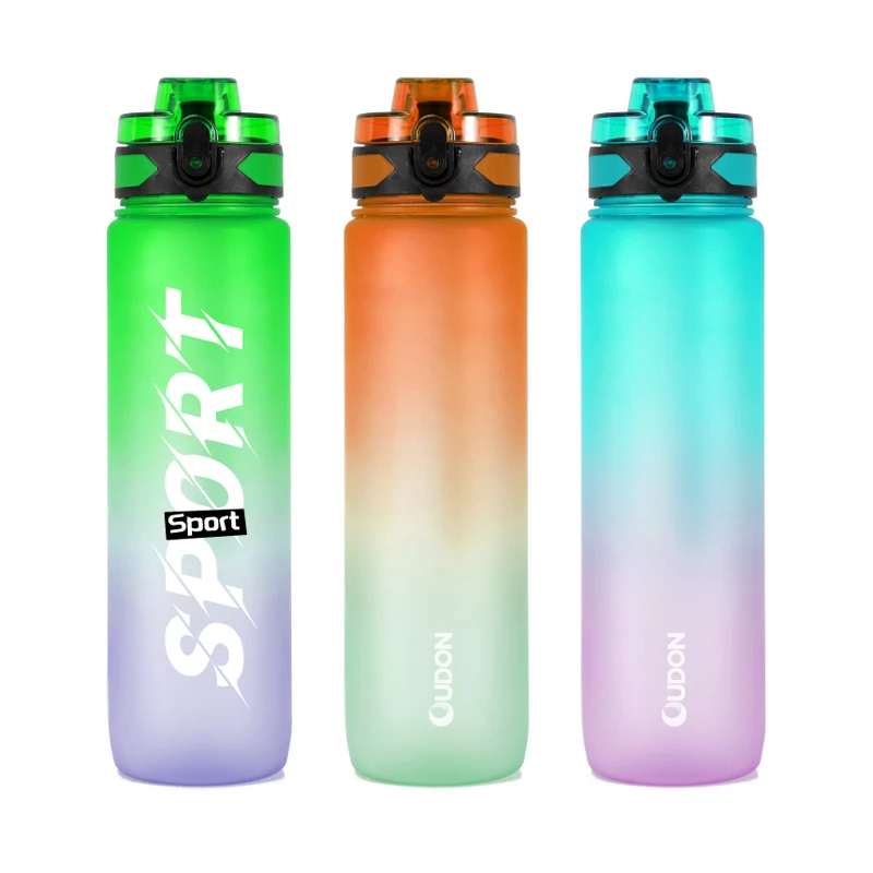 Wholesale Sport Flask Fashion 350ml Plastic Sport Water Bottle