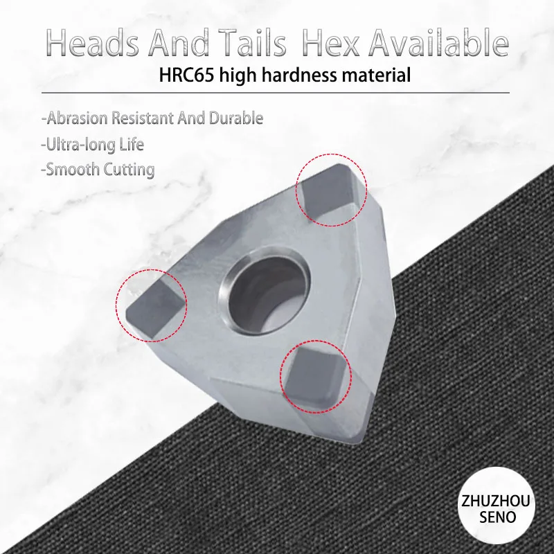 VNGA160408 Solid CBN Turning Insert WNGA DNGA VNGA Insert For CNC Lathe Working