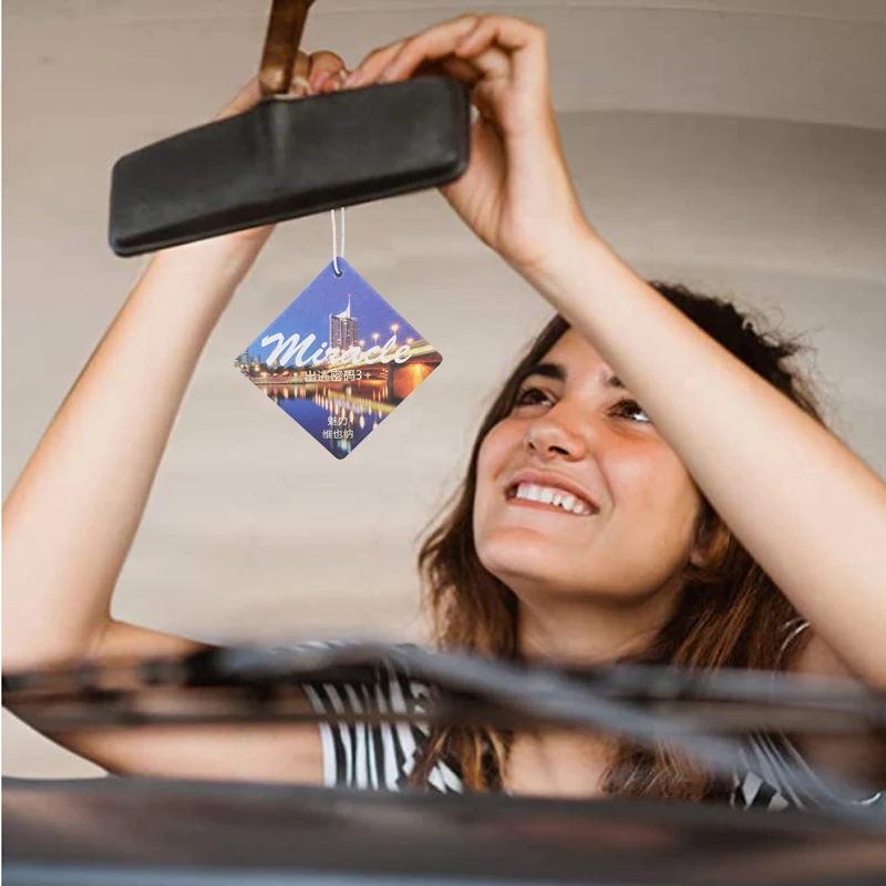 Scented Card Air Freshener / Sea Breeze / Hanging Air Freshener 3 Pack Fragrance Room Decoration