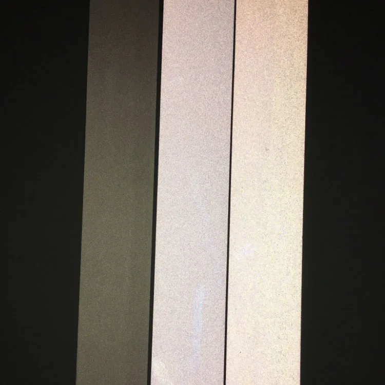 
Factory Price Custom Printed Retro Sew On Fire Resistant Reflective Waterproof Light Clear Reflective Fabric Tape For Clothing 