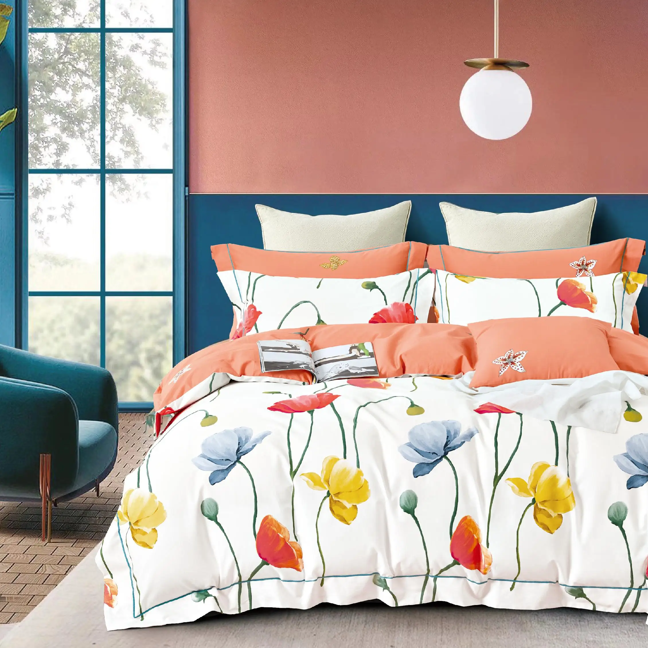 2022 new cartoon design 200tc twill cotton fabric for bedding