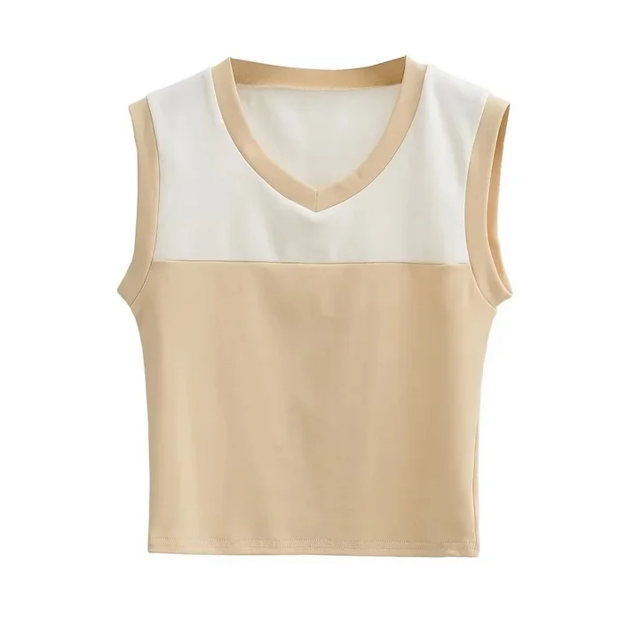Runwaylover 1023 American Street Style Ladies Sexy Sleeveless Crop Tops