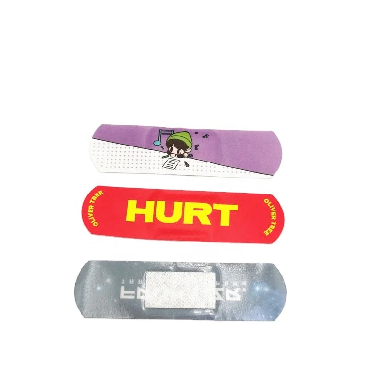 YOJO Adhesive Kids Black Medical Wound Plaster