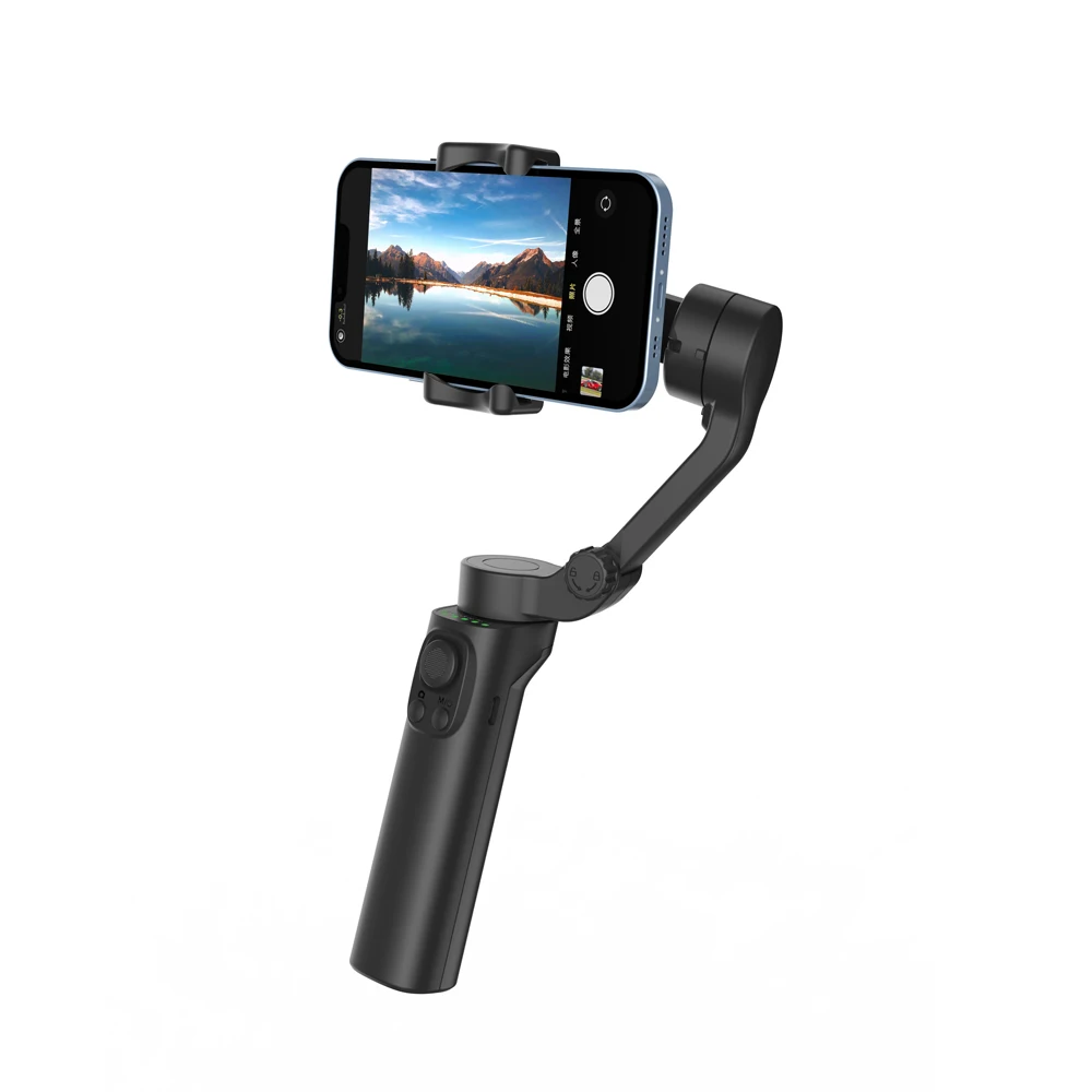 F5 Plus Handheld stabilizer aluminum alloy tripod selfie phone holder shutter remote control selfie lever