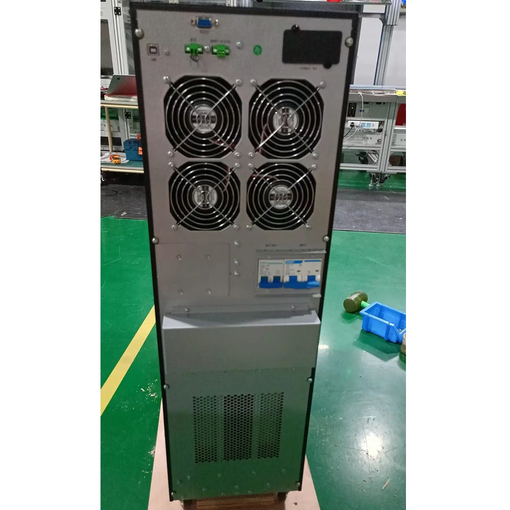 10kVA Online UPS 220V Single Phase Pure Sine Wave UPS for Computer & Networking Lightning Protection