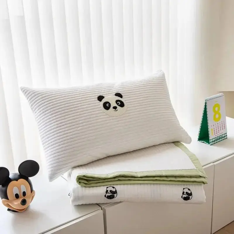 Корейская вышитая стеганая хлопковая флисовая накидка для кровати из смесовой ткани размеры по индивидуальному заказу Детские флисовые утолщенные простыни осени и зимы