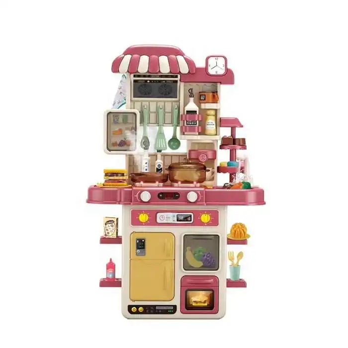 2024 Most Popular Pretend Play Kitchen Toys For Boys Girls Kids Kitchen Set Toy