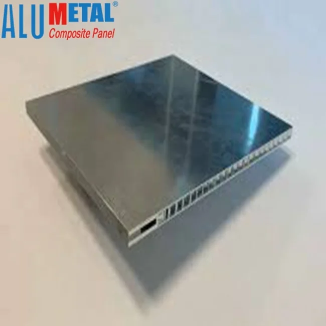 SS 304  316 Mirror stainless steel aluminum honeycomb panels for partitions and walls