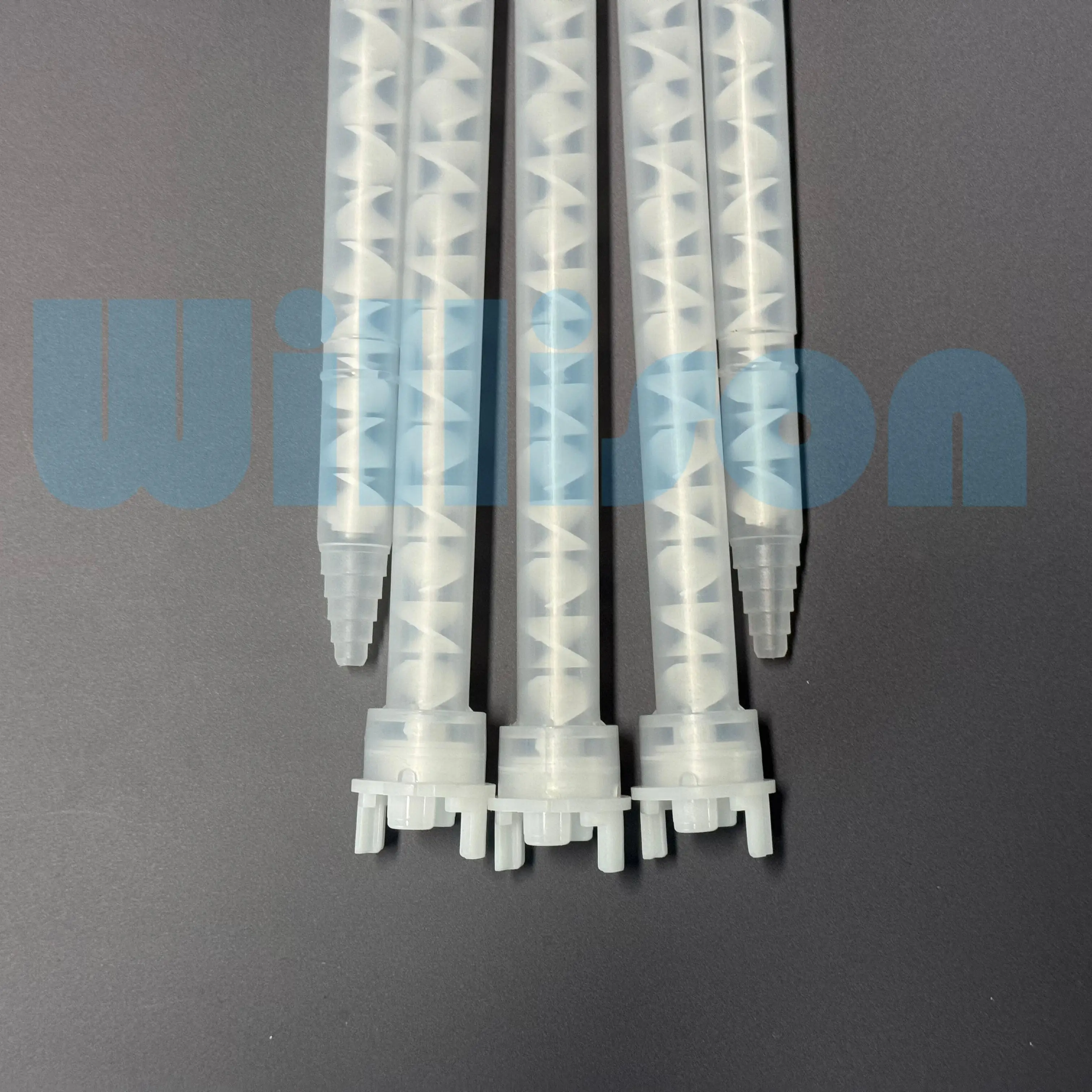 MFQX10-24T 1:1 Ratio Static Mixer Tip F series Round mixing Tube Nozzles Plastic Mixer for AB cartridge 200ml  400ml 1:1/2:1