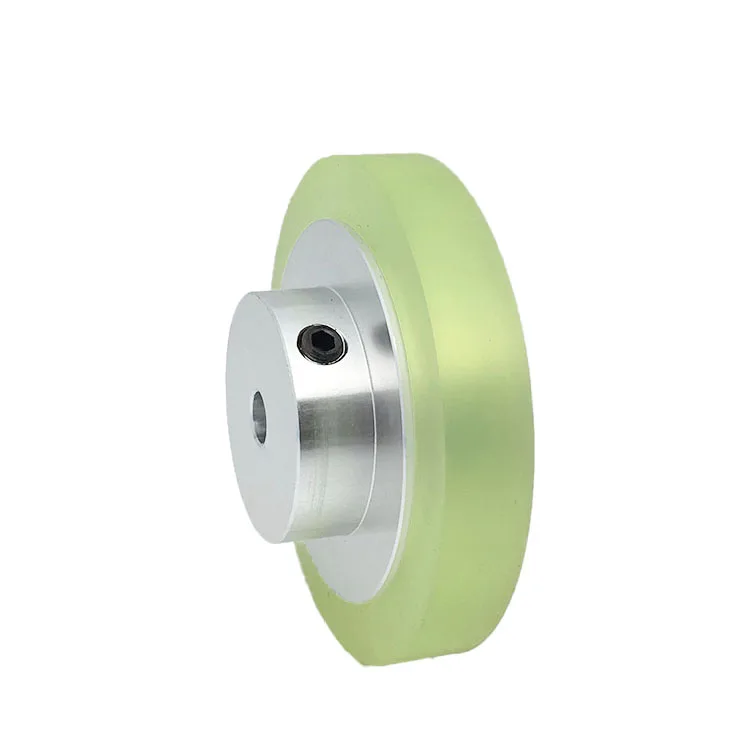 Pu coating distance rotary encoder roller wheel