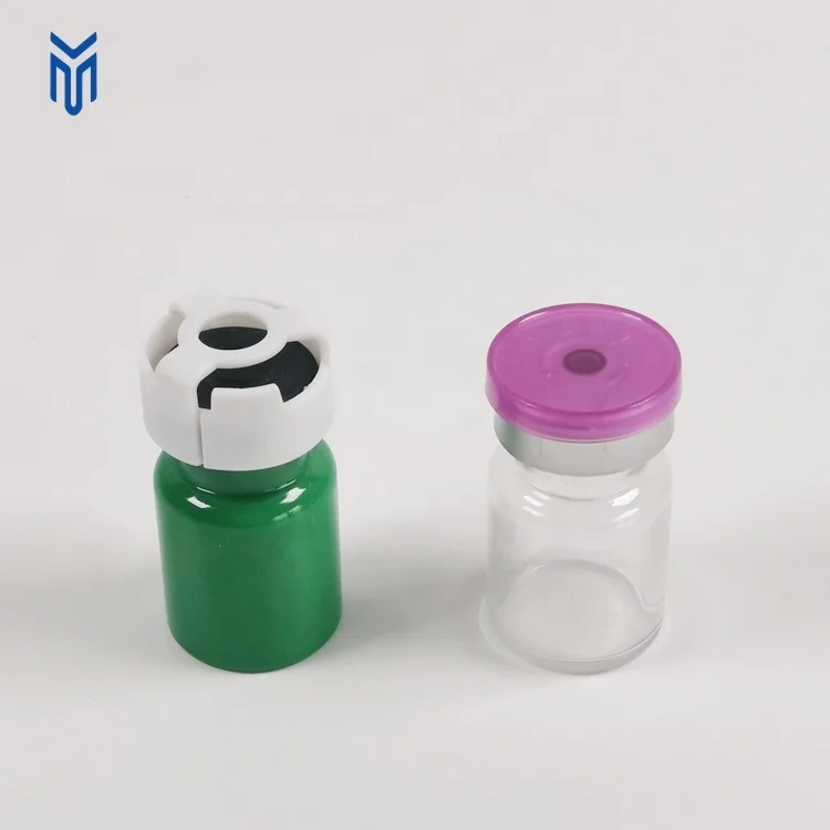New design 5ml colorful AS plastic test tube plastic vial bottle for lyophilized powder packing