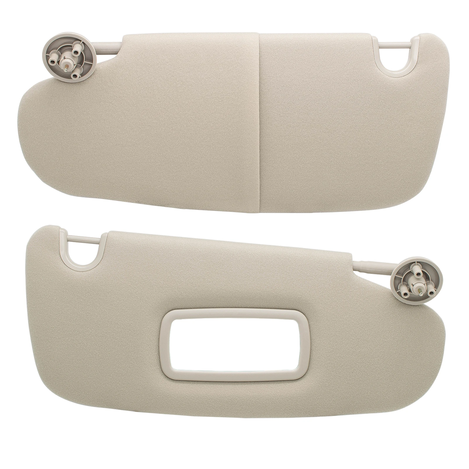 Left Driver & Right Passenger Sun Visor Compatible with Dodge Ram 1500 2500 3500 2002-2009 Sun Visor