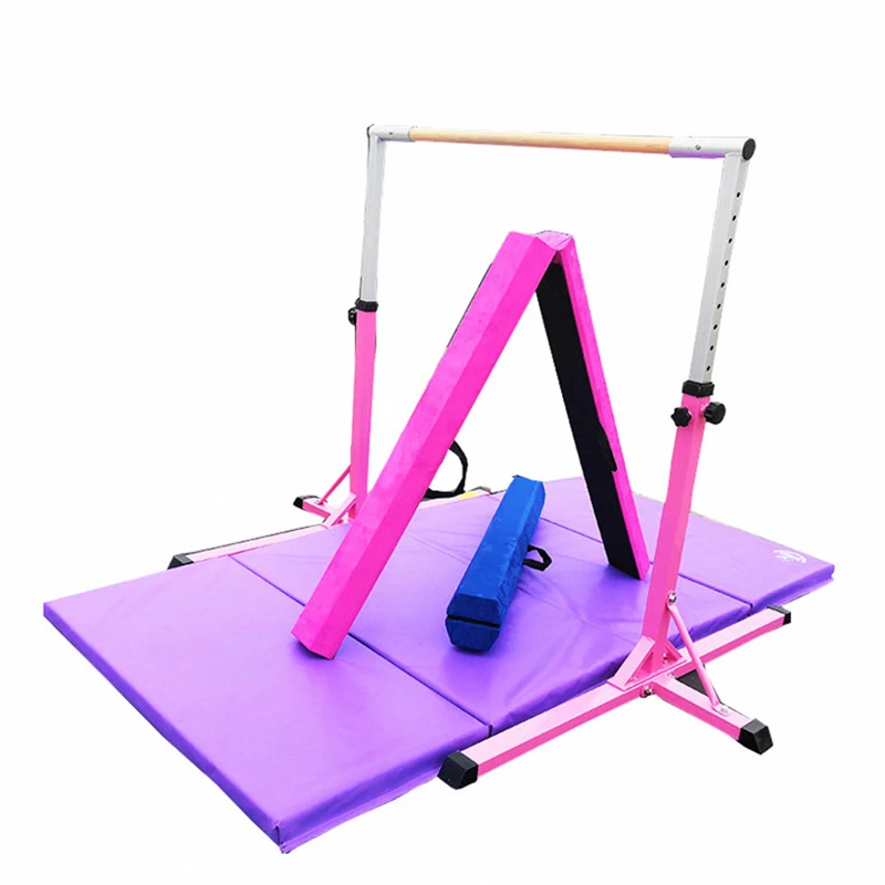 Fitness Equipment Height Adjustable Multi-function Gymnastics Horizontal Bar Pull-up Device