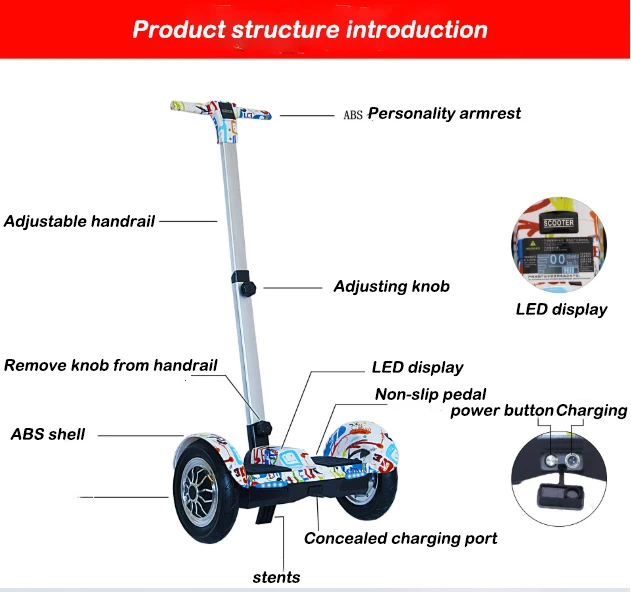 China Factory Supply Guaranteed Quality balance car Unique Wholesale adults foldable electric balancing cars
