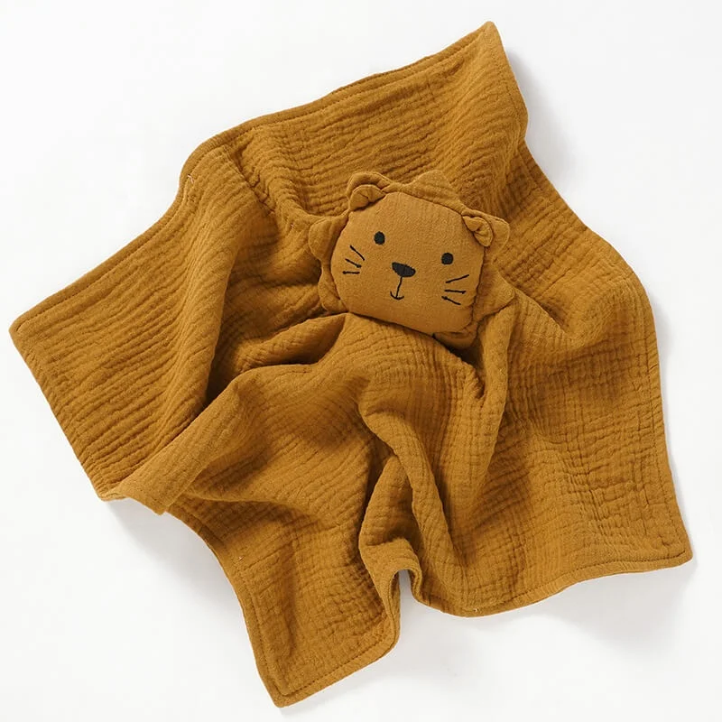 Милая 100% Органическая хлопковая муслиновая ткань детская кровать игрушка для купания детское