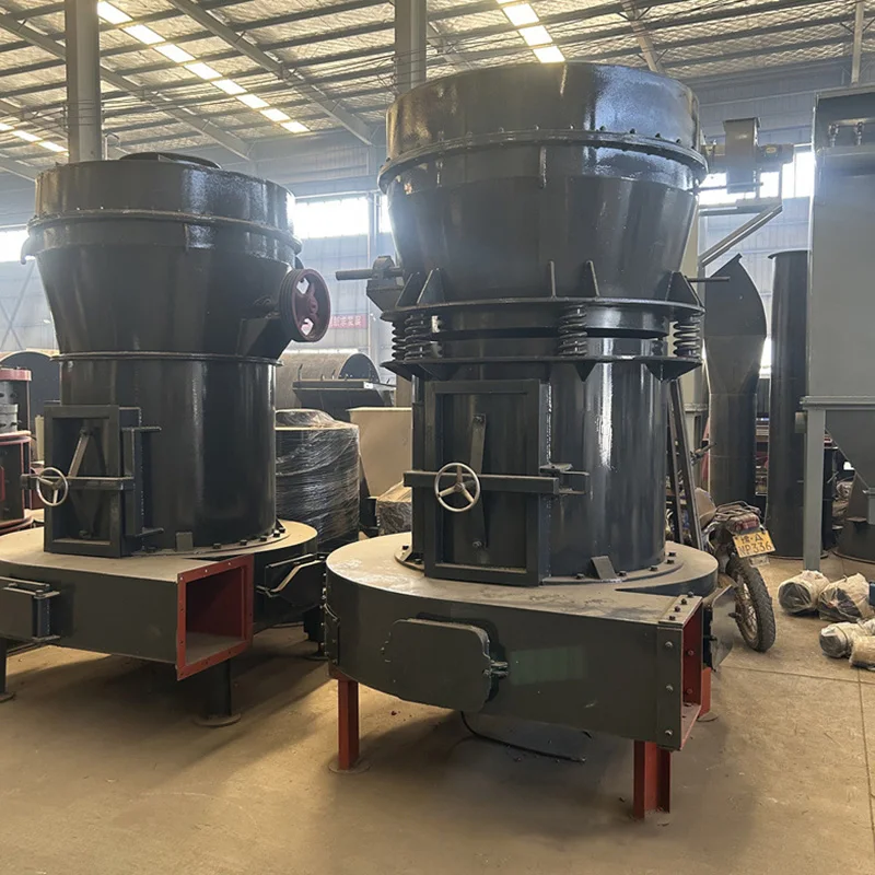 4 Roller Limestone Raymond Mill Price Powder Maker Mineral Slag Quartz Stone Powder Suspension Grinding Mill