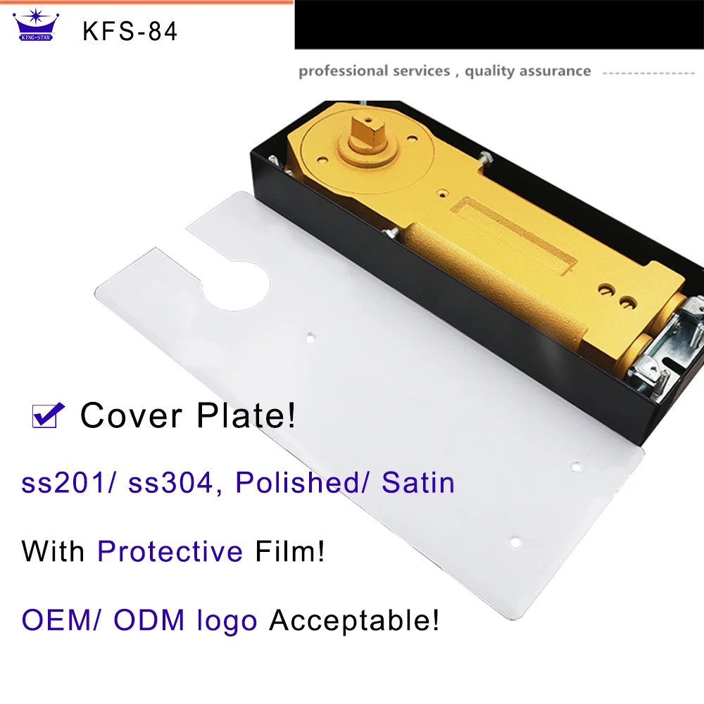 Kingstar KFS-84 Hydraulic Glass Door Floor Spring Hinge