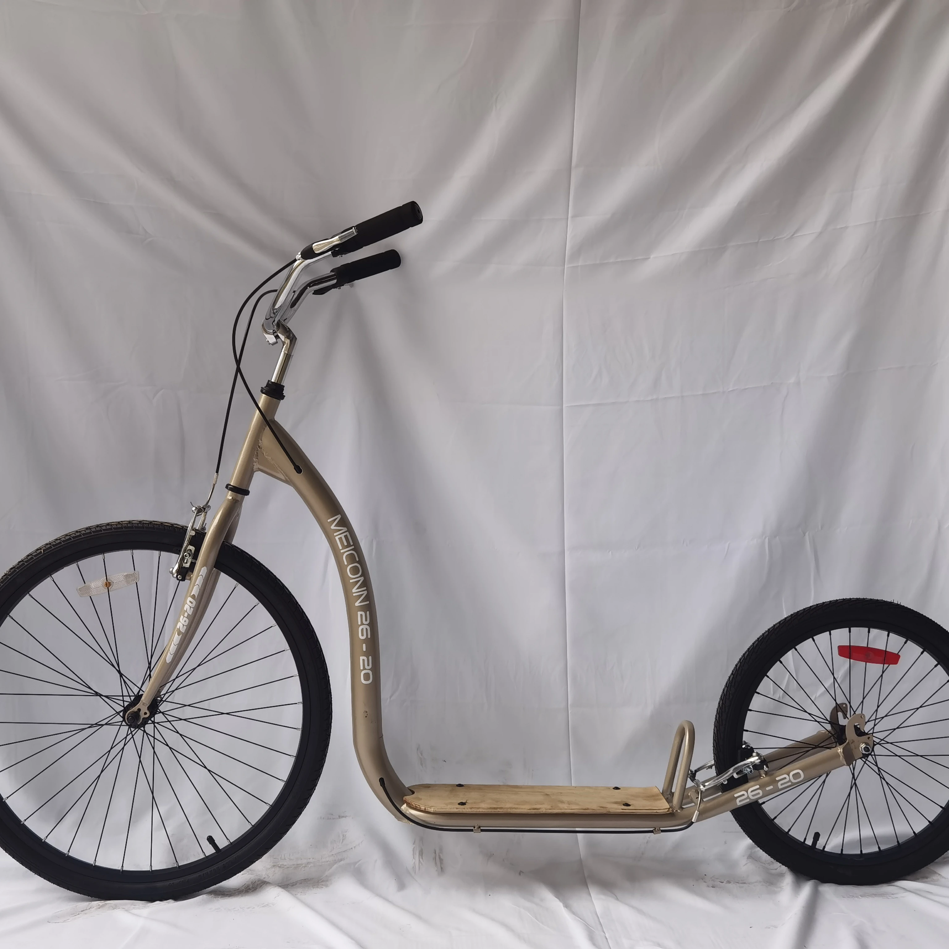 2024 fashion Adult Kick Scooter/dog Scooter/ Street Footbike(SY-SC2620-BS)