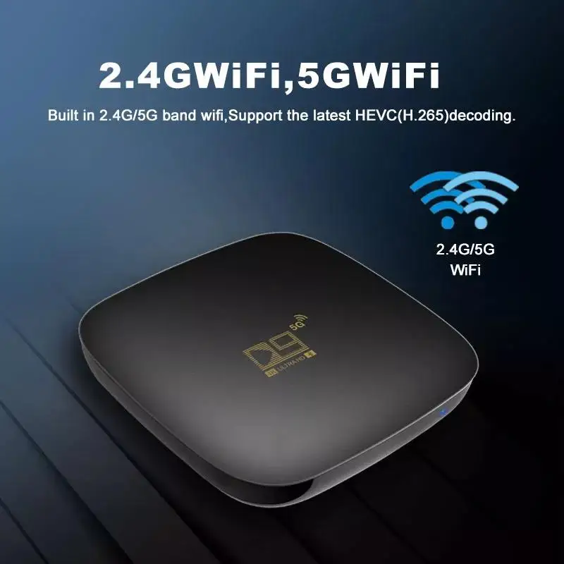 Cheap but Good quality Promotion Wholesale 4GB 32GB Smart 4K Android 11 5G WIFI Set Top Box