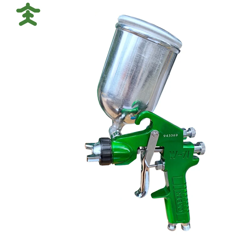 W71 spray gun 1.8mm pneumatic tool auto hardware glass paint color spray repair gravity adjustable pneumatic spray gun