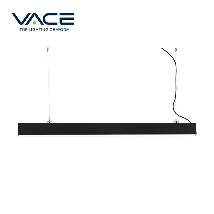 
Pendant LED Linear Light Indoor Aluminum High CRI 60W Office Hanging LED Linear Ceiling Light Linear Light with 3 years warrenty 