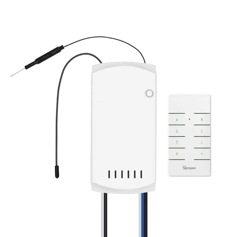 SONOFF IFan04-L WiFi Ceiling Fan And Light Switch Controller 100-120V eWeLink APP 433mhz RF Remote Control Via Alexa Google Home