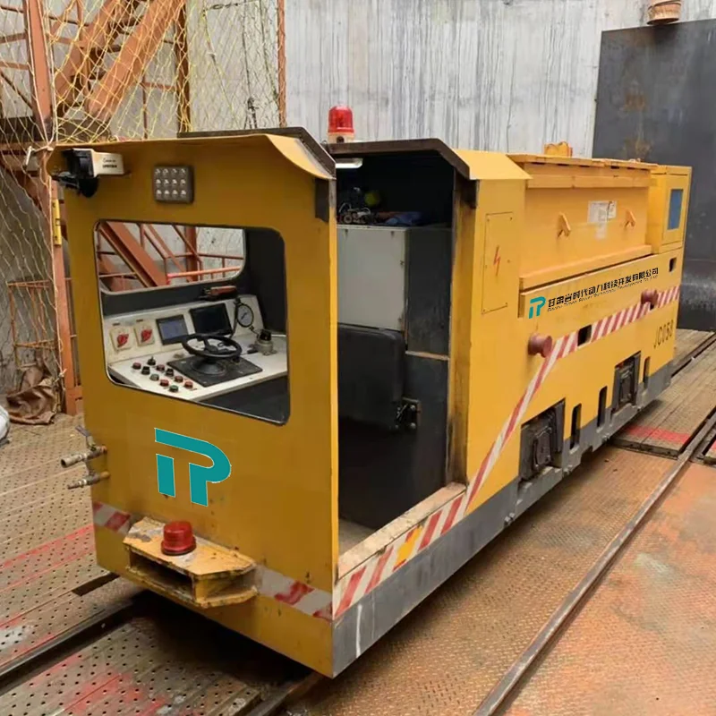 Timespower 18T Narrow gauge locomotive Subway construction Mud Truck Tractor locomotive